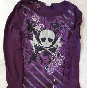 Self Esteem Shirt with Fingerless Sleeves